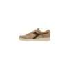 Beige Leather Sneaker - Image 3