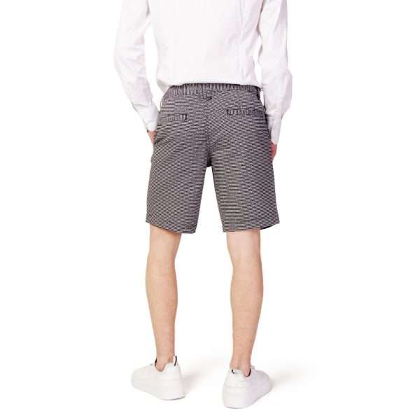 Black And White Cotton Short - Image 2