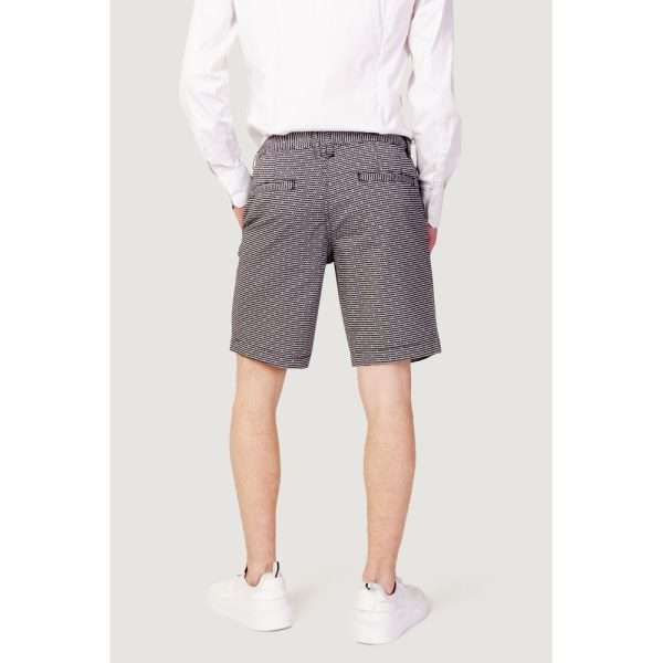 Black And White Cotton Short - Image 3