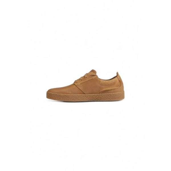 Beige Suede Leather Oxfords And Derby - Image 2