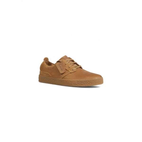 Beige Suede Leather Oxfords And Derby - Image 3