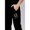 Black Cotton Jeans & Pant - Image 4