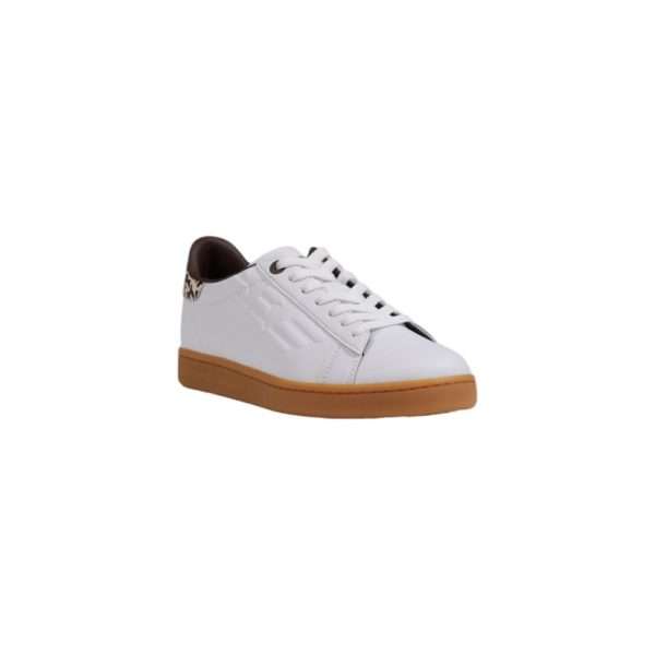 Beige Leather Sneaker - Image 2