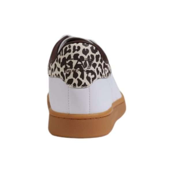 Beige Leather Sneaker - Image 4