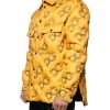 Yellow Logo Padded Buttoned Blouson Jacket - Image 3