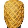 Yellow Logo Padded Buttoned Blouson Jacket - Image 4