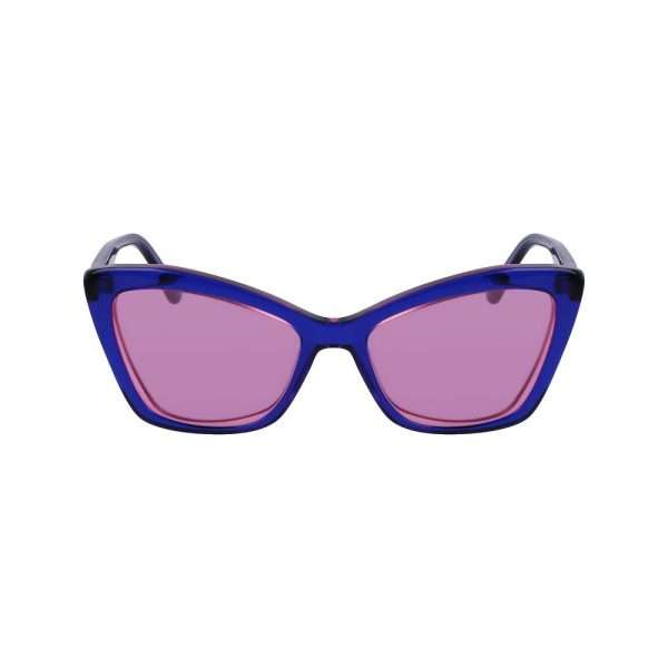 Blue Acetate Sunglasses - Image 2