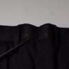 Black Cotton Stretch Skinny Men Dress Pants - Image 8
