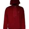 Red Logo Plaque Hooded Sweatshirt Sweater - Image 2