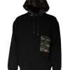 Black Camouflage Hooded Sweatshirt Sweater - Image 2