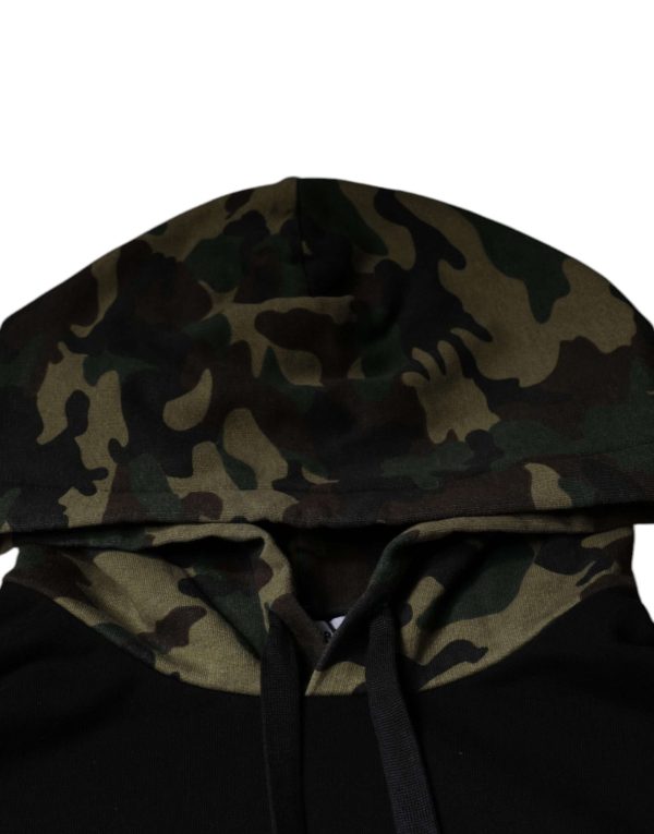 Black Camouflage Hooded Sweatshirt Sweater - Image 6