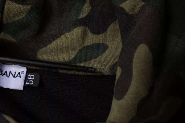 Black Camouflage Hooded Sweatshirt Sweater - Image 8
