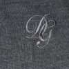 Dark Gray Wool Crew Neck Pullover Sweater - Image 7