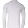 White Long Sleeve Turtleneck Men Pullover Sweater - Image 5