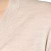 Beige Cashmere Button Down Cardigan Sweater - Image 6