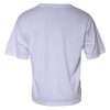 White Logo Patch Cotton Crew Neck T-shirt - Image 5