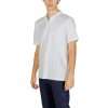 White Cotton Polo Shirt - Image 3