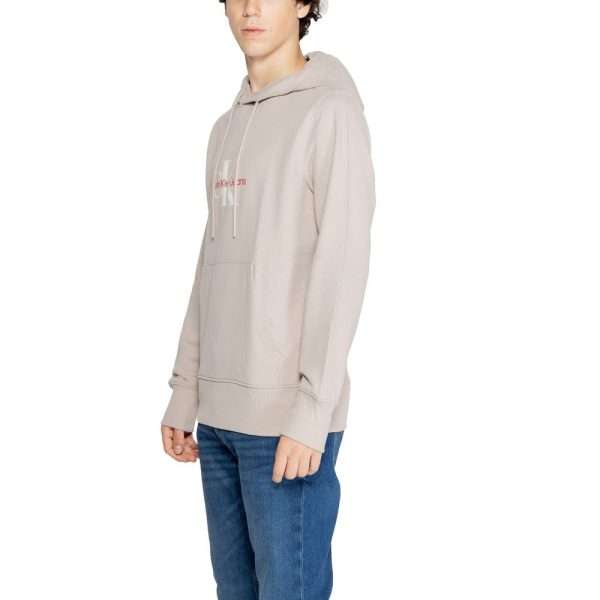 Beige Recycled Cotton Sweater - Image 3