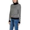 Black And White Viscose Sweater - Image 4