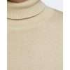 Beige Cotton Turtleneck - Image 3