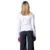 White Polyester Sweater - Image 2
