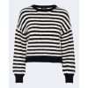 Black And White Marabou Tops & T-Shirt - Image 3