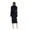 Black Viscose Dress - Image 2