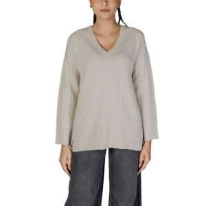 Beige Marabou Sweater