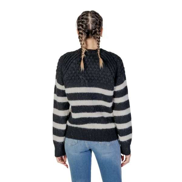 Black And White Recycled Polyester Sweater - Image 2