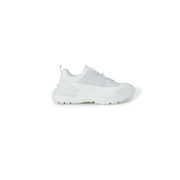 White Suede Leather Sneaker