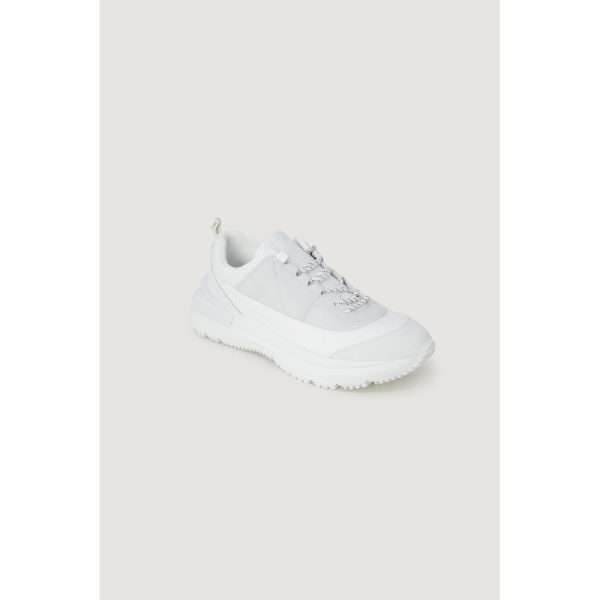 White Suede Leather Sneaker - Image 3