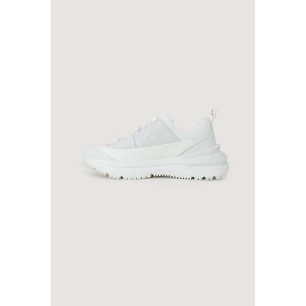 White Suede Leather Sneaker - Image 4