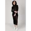 Black Marabou Dress - Image 3