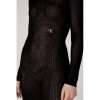 Black Marabou Dress - Image 4