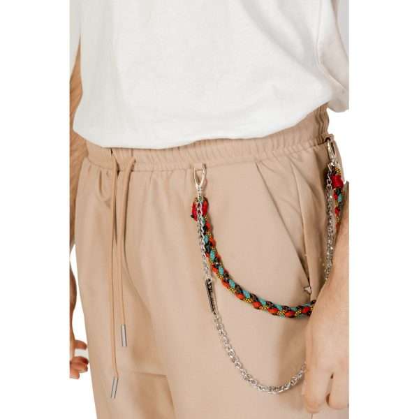 Beige Polyester Jeans & Pant - Image 4