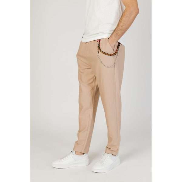 Beige Polyester Jeans & Pant - Image 5
