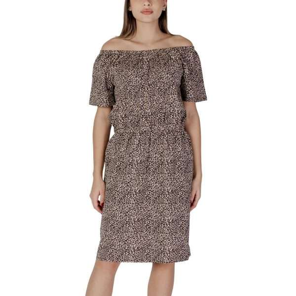 Beige Cotton Short