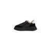 Black And White Leather Sneaker - Image 3
