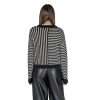Black And White Recycled Polyester Sweater - Image 2