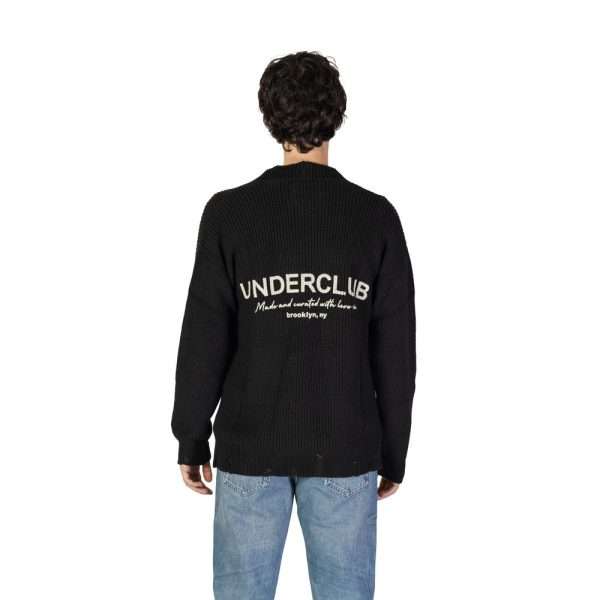 Black Cotton Cardigan - Image 2