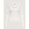White Viscose Tops & T-Shirt - Image 4