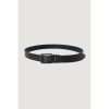 Black Leather Belt - Image 4