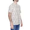 Beige Polyester T-Shirt - Image 3