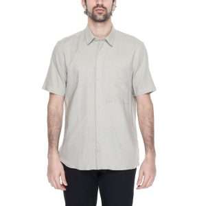 Beige Linen Shortsleeve