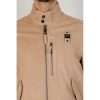 Beige Leather Jacket - Image 4