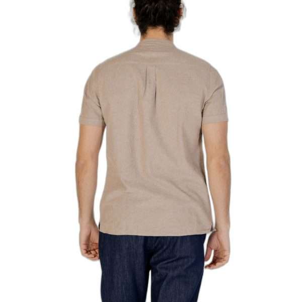 Beige Linen Shortsleeve - Image 2