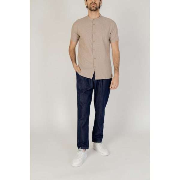 Beige Linen Shortsleeve - Image 5