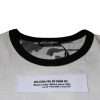 White Camouflage Cotton Round Neck T-shirt - Image 6