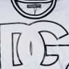 White Logo Print Crew Neck T-shirt - Image 6