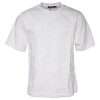 White Logo Print Cotton Crew Neck T-shirt - Image 2